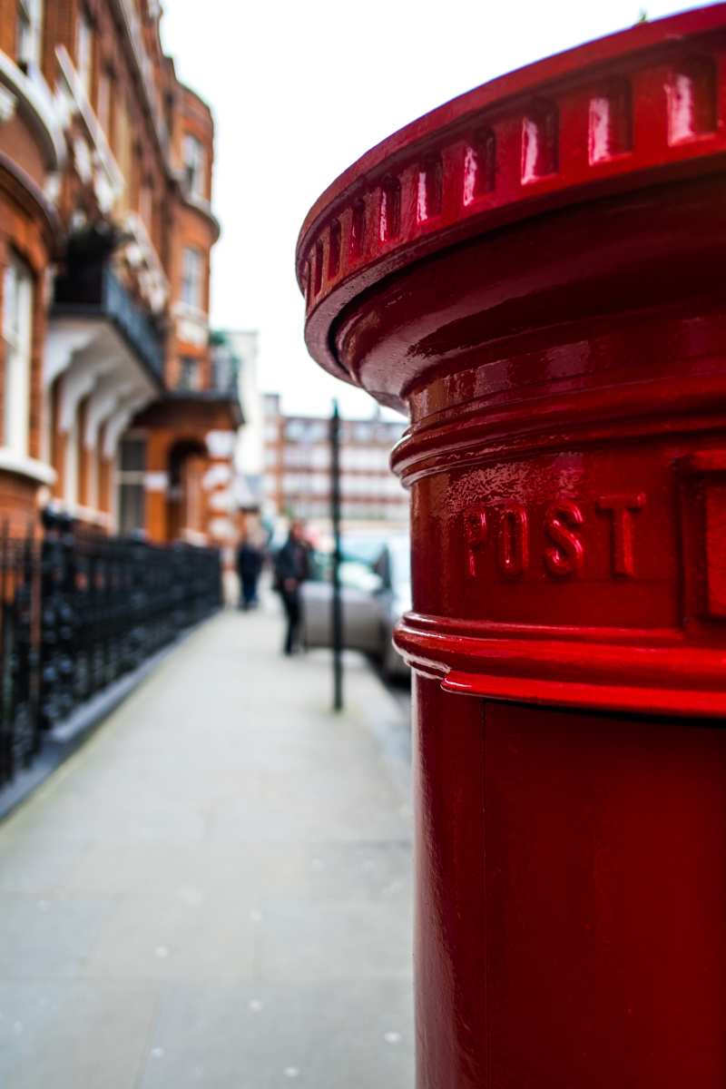 Photo of a postbox
