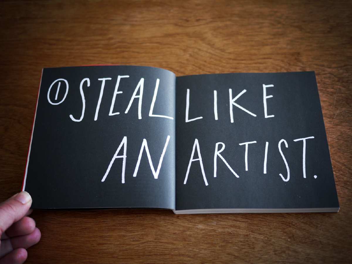 Book reading ‘Steal like an artist’