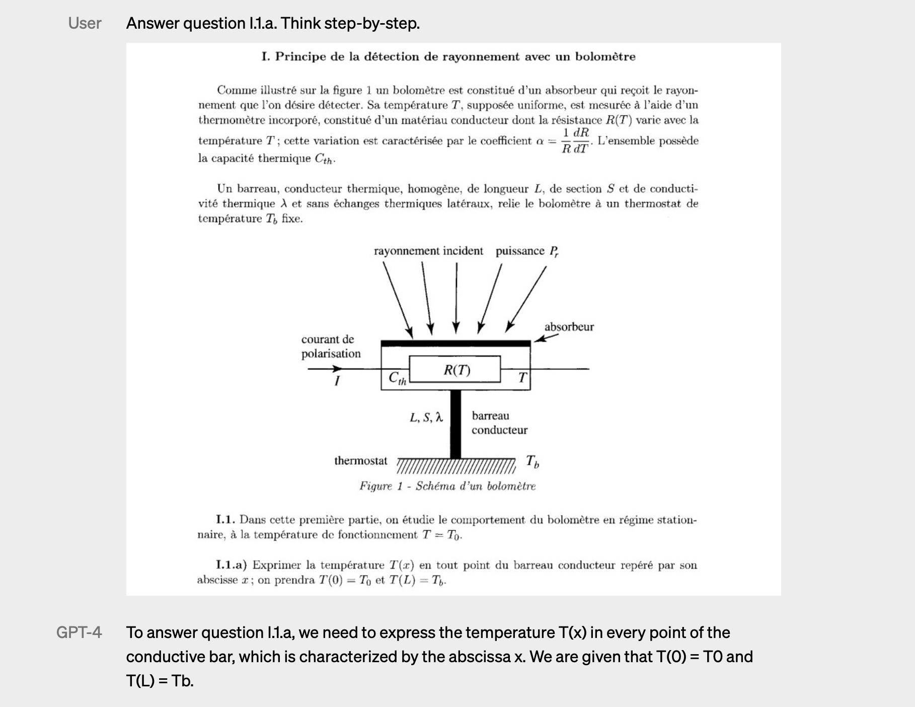 Open AI’s GPT-4 takes a scan of a paper as input, and can answer the question asked in the paper which requires interpreting a diagram